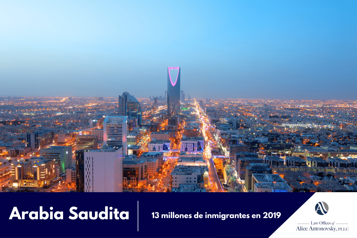 inmigrantes en arabia saudita