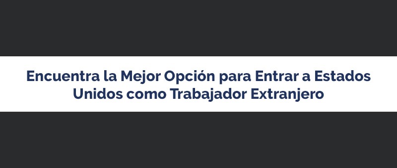 visas de trabajo