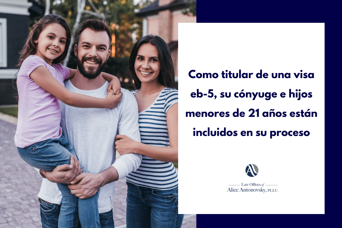 familiares visa eb-5